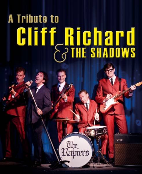 Promo shot for Cliff Richard and The Shadows Tribute show